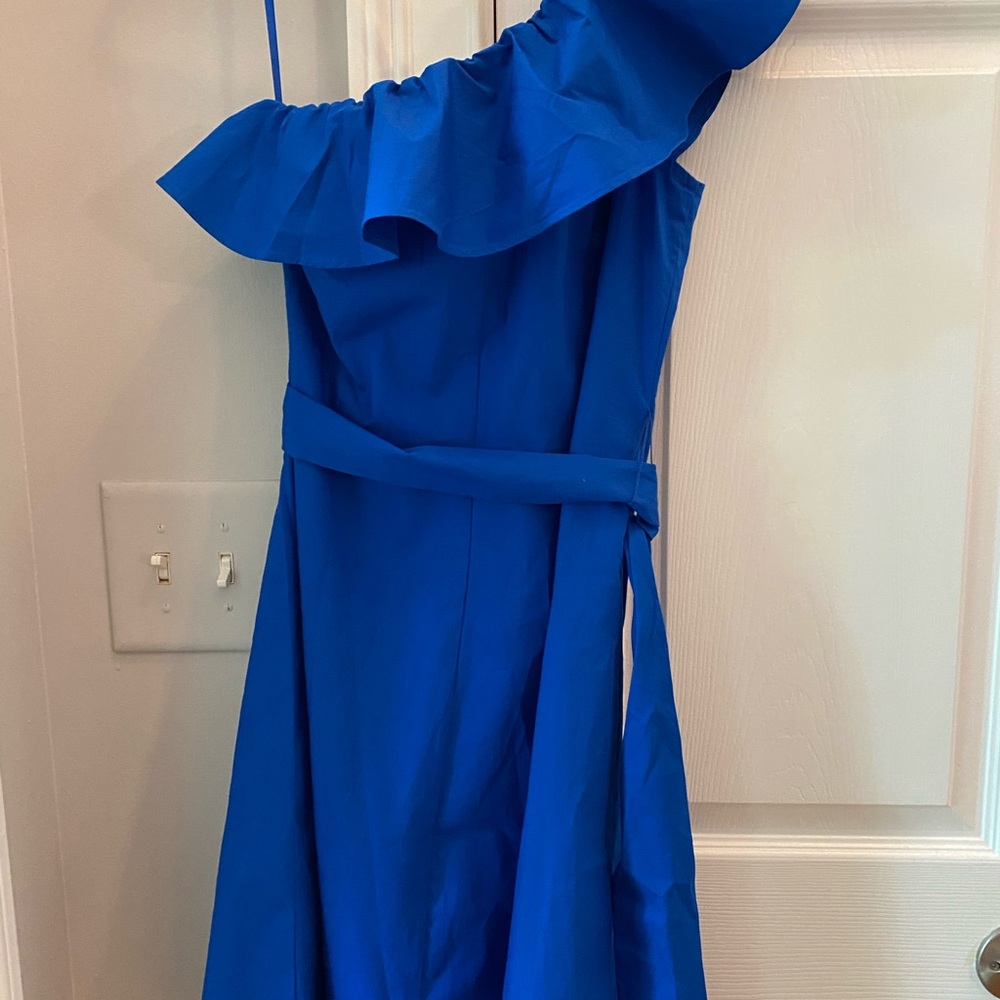 NWT petite XS royal blue banana republic dress